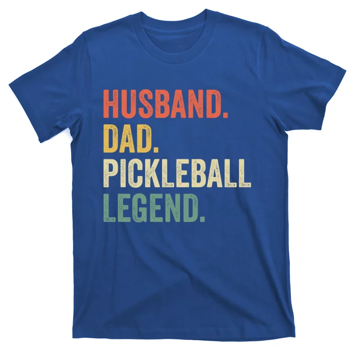 Pickleball Funny Husband Dad Legend Vintage Father's Day Gift T-Shirt