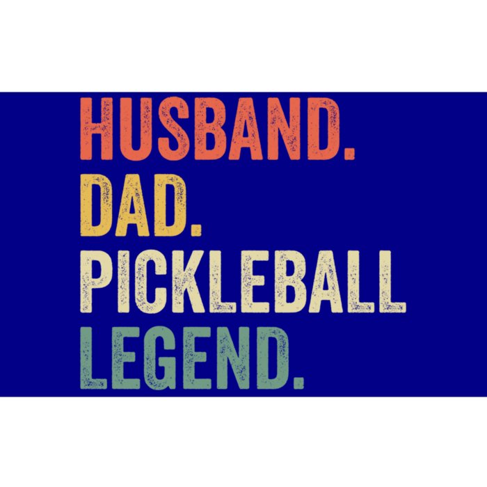 Pickleball Funny Husband Dad Legend Vintage Father's Day Gift Bumper Sticker