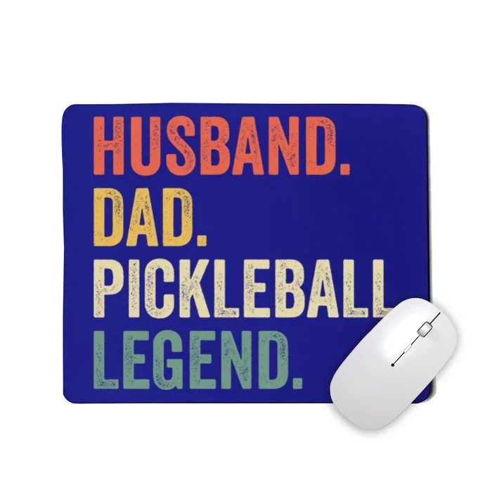 Pickleball Funny Husband Dad Legend Vintage Father's Day Gift Mousepad