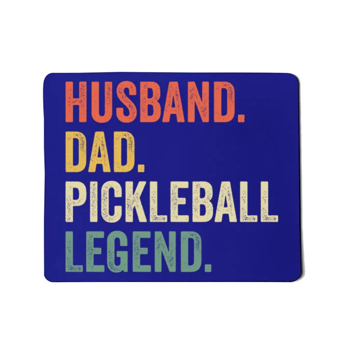 Pickleball Funny Husband Dad Legend Vintage Father's Day Gift Mousepad