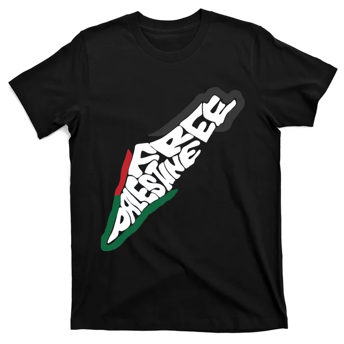 Palestine Flag Human Rights Palestine Freedom Palestine Flag T-Shirt