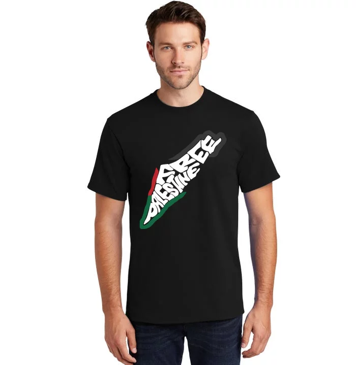 Palestine Flag Human Rights Palestine Freedom Palestine Flag Tall T-Shirt