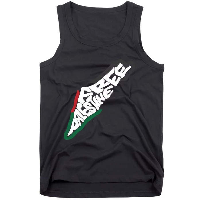 Palestine Flag Human Rights Palestine Freedom Palestine Flag Tank Top