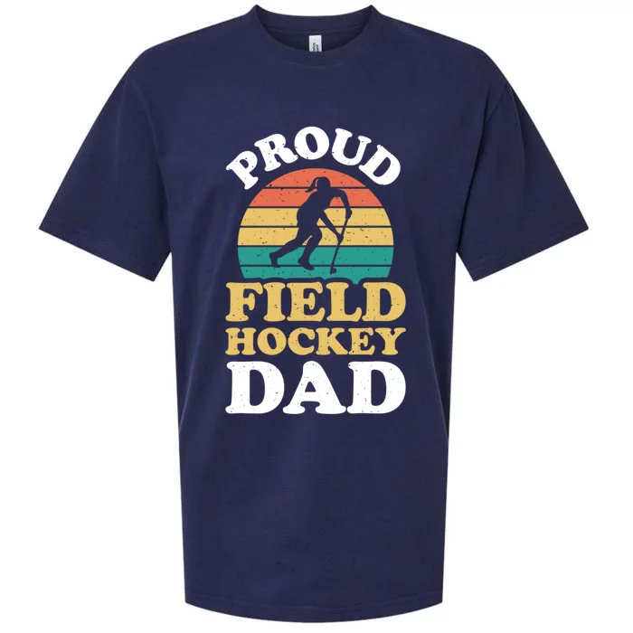 Proud Field Hockey Dad Cool Field Hockey Parent Gift Sueded Cloud Jersey T-Shirt