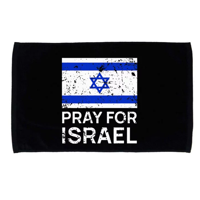 Pray for Israel 2021 Praying for Israeli Flag Microfiber Hand Towel