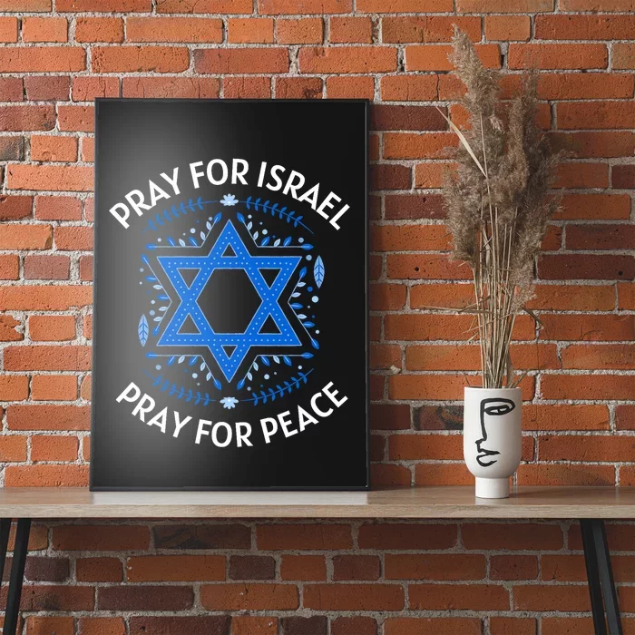 Pray For Israel Peace Israel Strong Poster