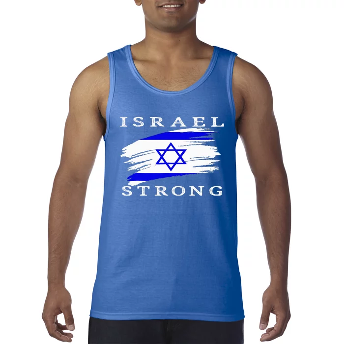 Pray For Israel Israel Strong Tank Top