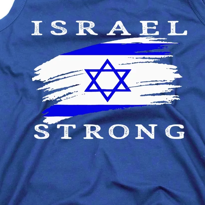 Pray For Israel Israel Strong Tank Top