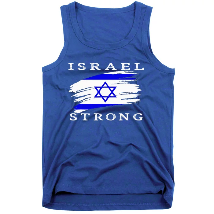 Pray For Israel Israel Strong Tank Top