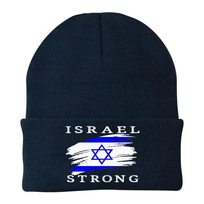 Pray For Israel Israel Strong Knit Cap Winter Beanie