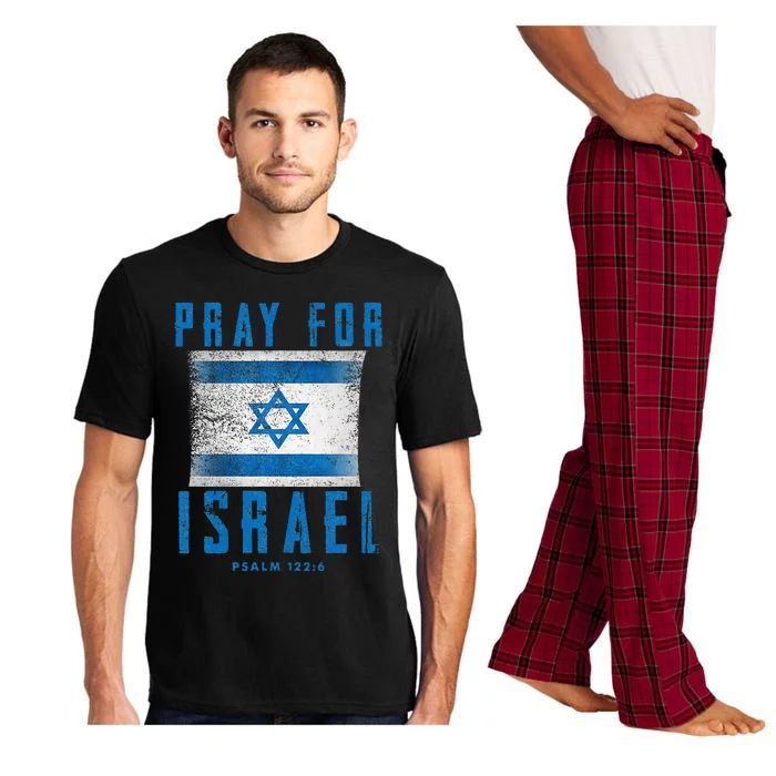 Pray for Israel Psalm 122 6 Israel Flag Pajama Set