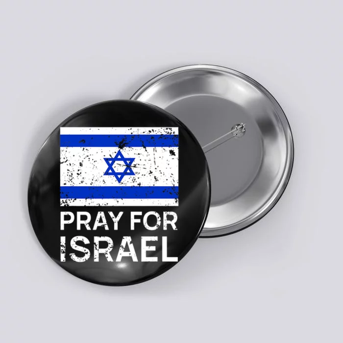 Pray For Israel Praying For Israeli Flag Button