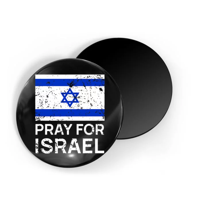 Pray For Israel Praying For Israeli Flag Magnet