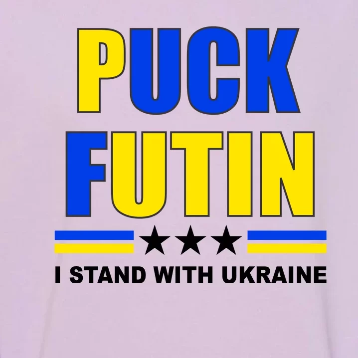 Puck Futin I Stand With Ukraine Garment-Dyed Sweatshirt