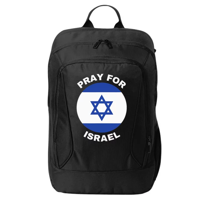 Pray For Israel Flag Stand With Israel City Backpack