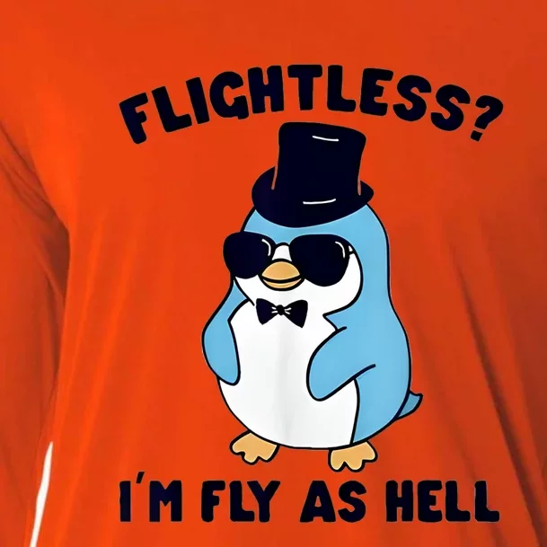 Penguin Flightless I’M Fly As Hell Cooling Performance Long Sleeve Crew