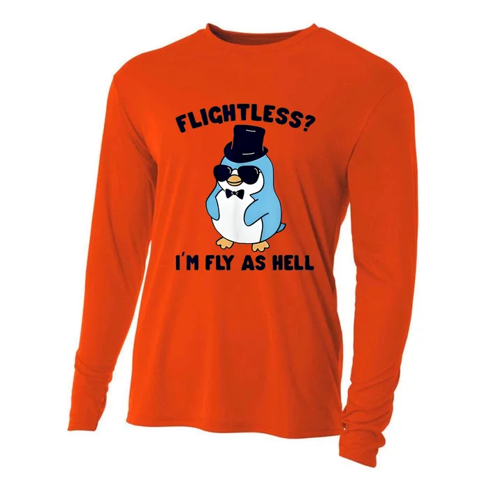 Penguin Flightless I’M Fly As Hell Cooling Performance Long Sleeve Crew