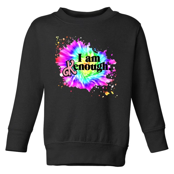 Pinky Funny I Am K Enough Toddler Sweatshirt