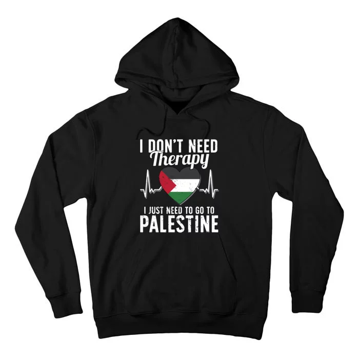 Palestinian Flag I Palestine Flag I Vacation Palestine Tall Hoodie