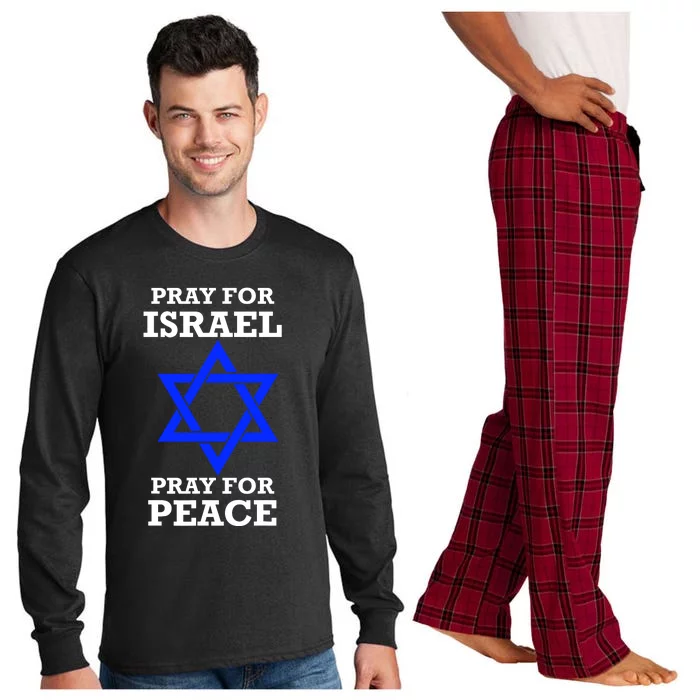 Pray For Israel Peace Long Sleeve Pajama Set