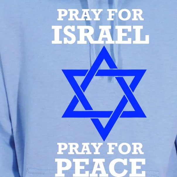 Pray For Israel Peace Unisex Surf Hoodie