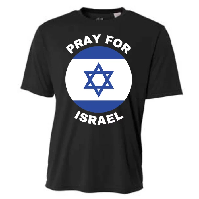 Pray For Israel Flag I Stand With Israel Support Israel Cooling Performance Crew T-Shirt