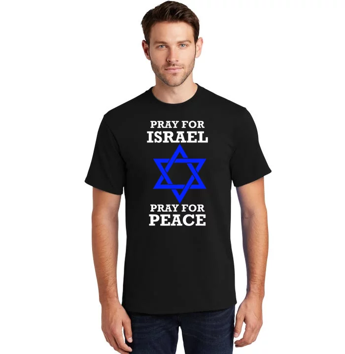 Pray For Israel Peace Tall T-Shirt