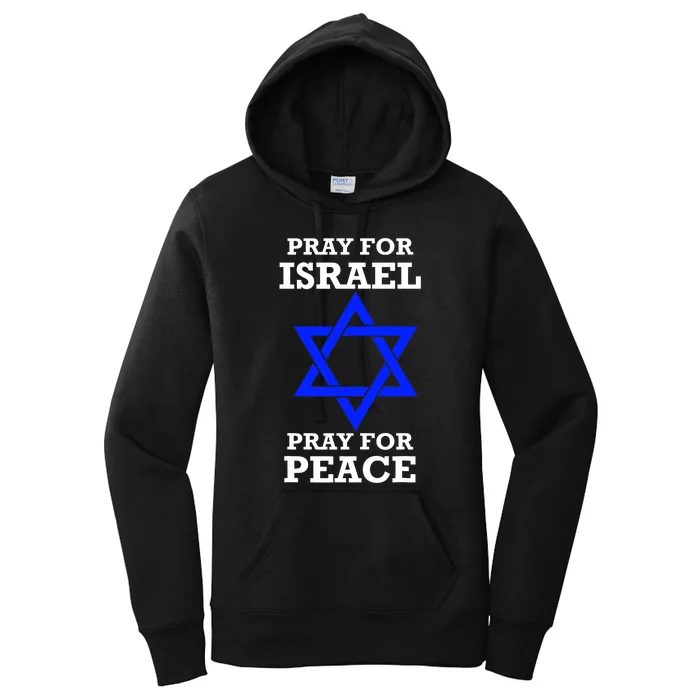 Pray For Israel Peace Women's Pullover Hoodie