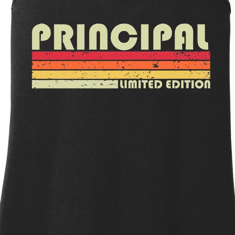 Principal Funny Job Title Profession Birthday Worker Idea Ladies Essential Tank