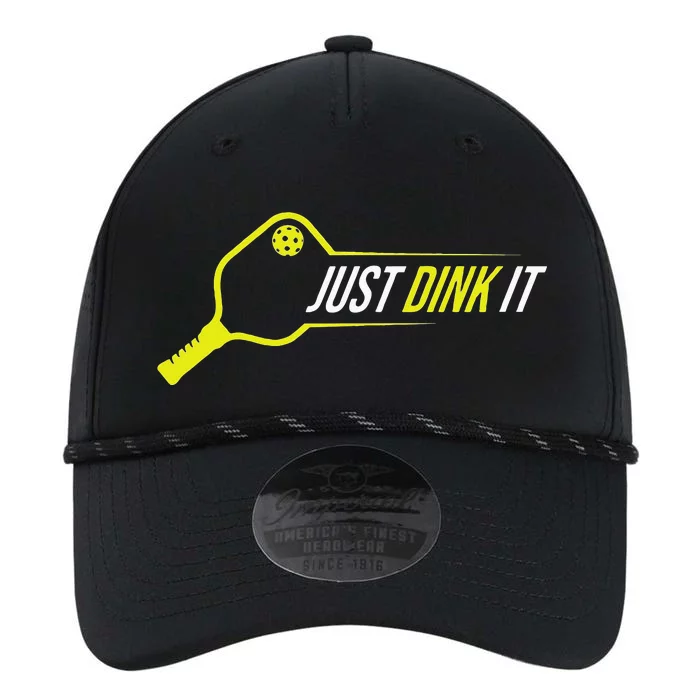 Pickleball Funny Just Dink It Pickleball Men Women Performance The Dyno Cap