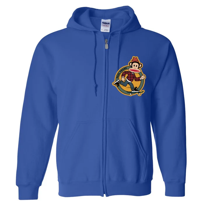 Paul Frank Julius Skateboarding Poster Gift Full Zip Hoodie