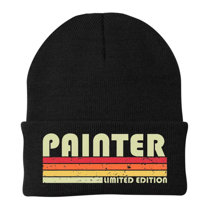 PAINTER Funny Job Title Profession Birthday Worker Idea Knit Cap Winter Beanie