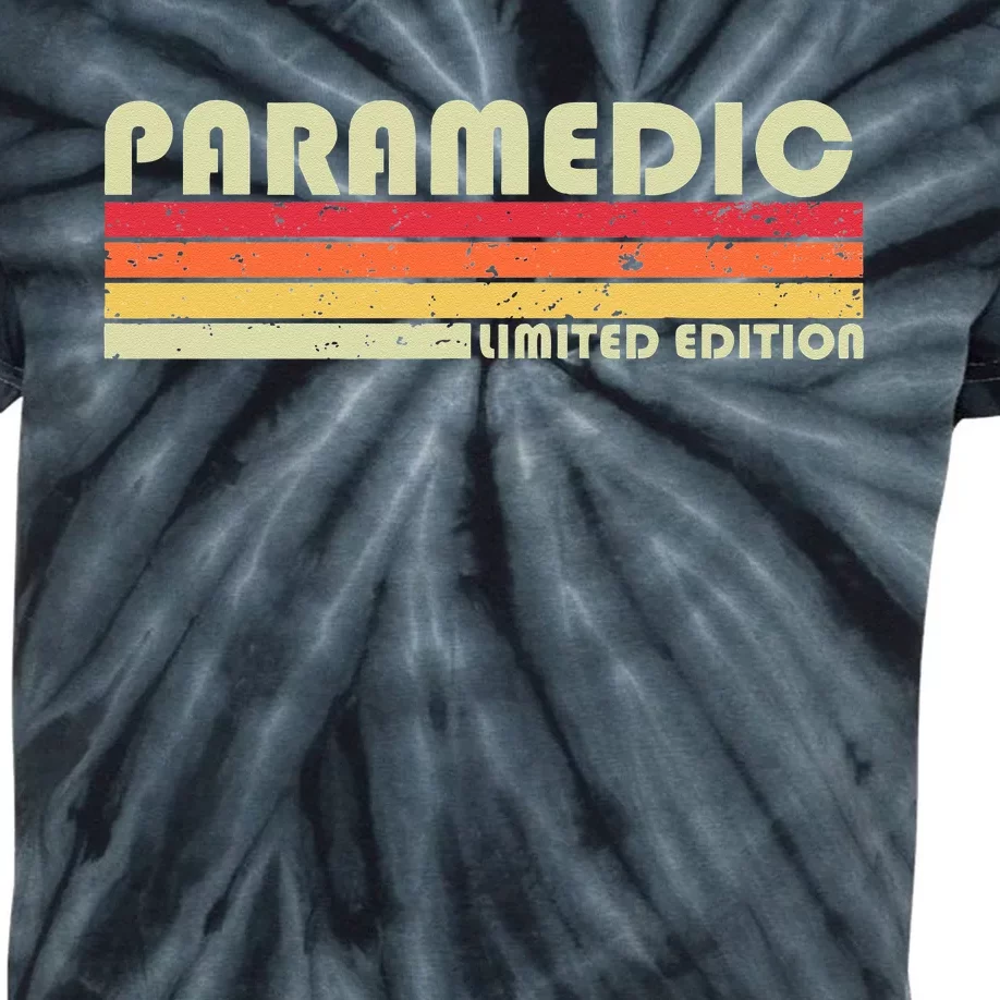 PARAMEDIC Funny Job Title Profession Birthday Worker Idea Kids Tie-Dye T-Shirt