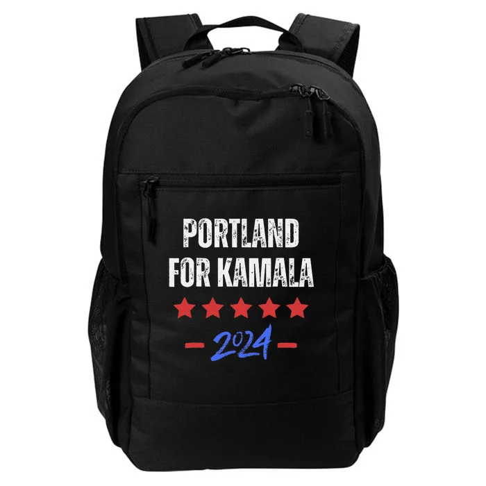 Portland For Kamala 2024 Dnc Kamala Harris Supporter Daily Commute Backpack