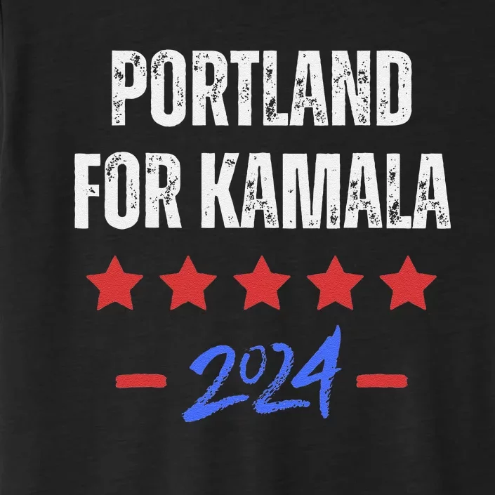 Portland For Kamala 2024 Dnc Kamala Harris Supporter ChromaSoft Performance T-Shirt