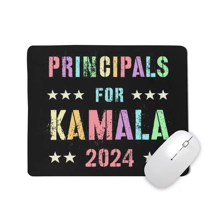 Principals For Kamala 2024 47th Joyful Warrior Mousepad