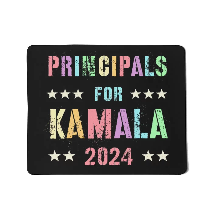 Principals For Kamala 2024 47th Joyful Warrior Mousepad