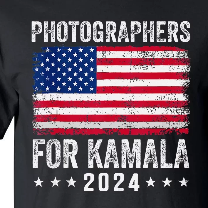 Photographers For Kamala 2024 Tall T-Shirt