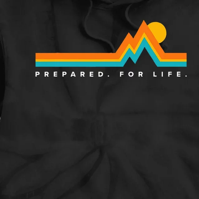 Prepared For Lifemountains Tie Dye Hoodie