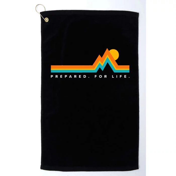 Prepared For Lifemountains Platinum Collection Golf Towel