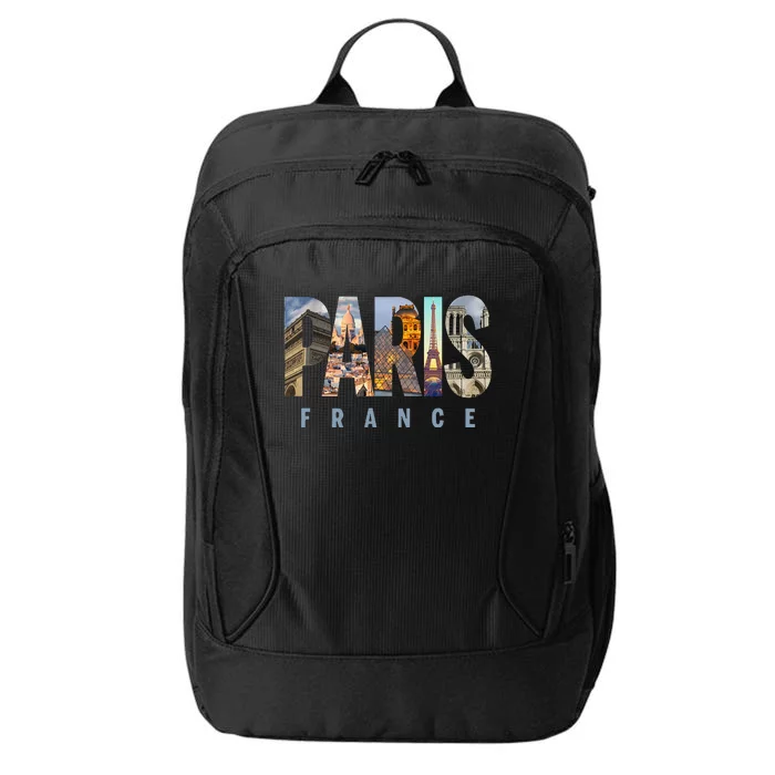 Paris France Landmarks City Backpack