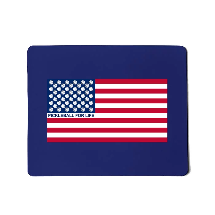 Pickleball For Life Flag Pickleball Flag Mousepad