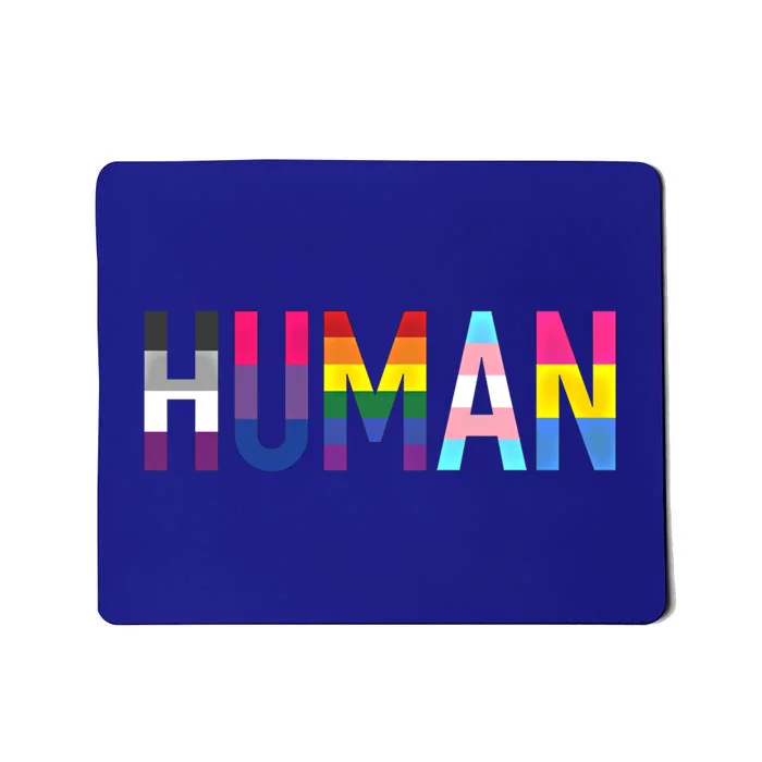 Pride Flags Lgbtq That Says Hu Gift Mousepad