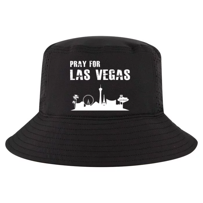 Pray For Las Vegas Cool Comfort Performance Bucket Hat