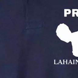 Pray For Lahaina Maui Hawaii Strong Gift Wildfire Support Softstyle Adult Sport Polo