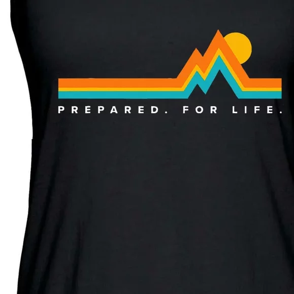 Prepared For Lifemountains Ladies Essential Flowy Tank