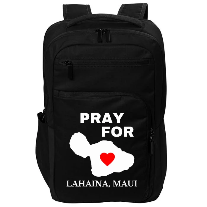 Pray For Lahaina Maui Wildfire Lahaina Gift Impact Tech Backpack