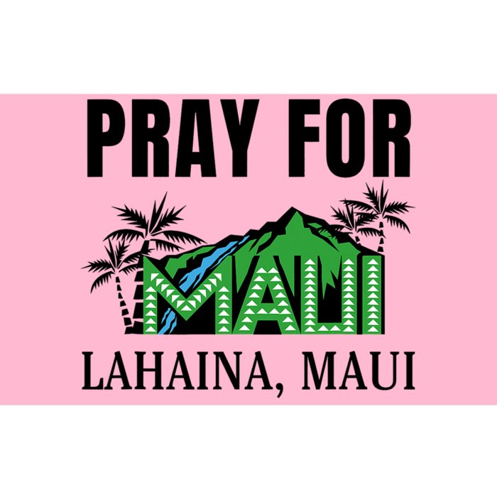 Pray For Lahaina Maui Hawaii Strong Wildfire Support  Strong Maui Bumper Sticker