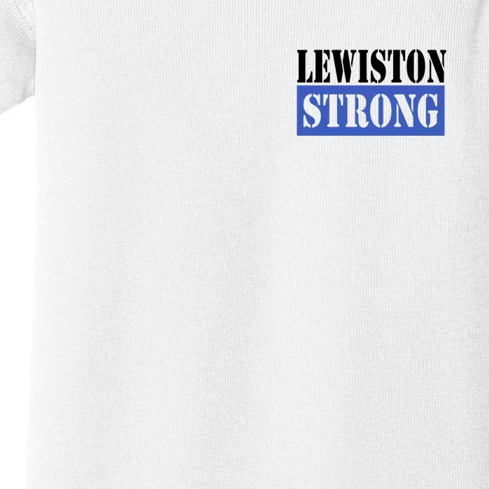 Pray For Lewiston Strong Baby Bodysuit