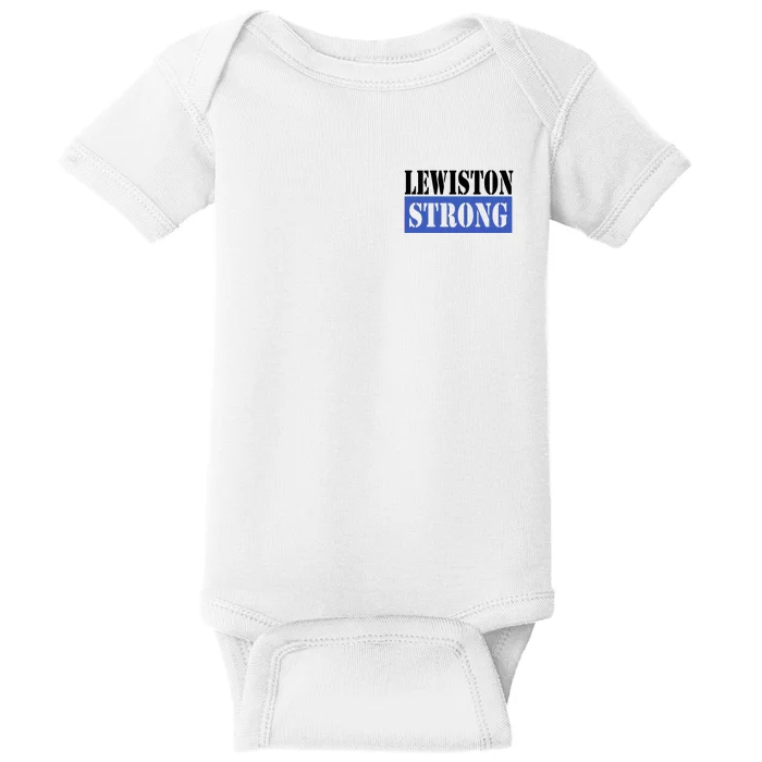 Pray For Lewiston Strong Baby Bodysuit